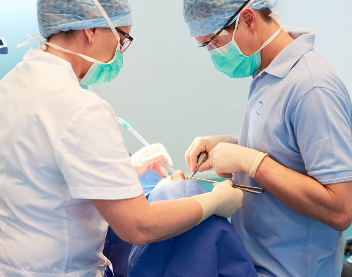 Tand, (verstands)kies, wortelresten verwijderen